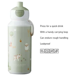 Mepal Drinkfles Pop-Up Campus 400 ml - Little Dutch Little Farm