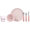 Mepal Mio Kinderservies - Flowers & Butterflies, 6dlg.