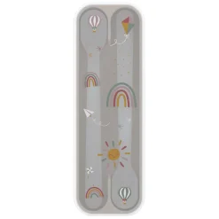 Mepal Set Babylepel Mio 2 Stuks - Sunshine & Rainbow