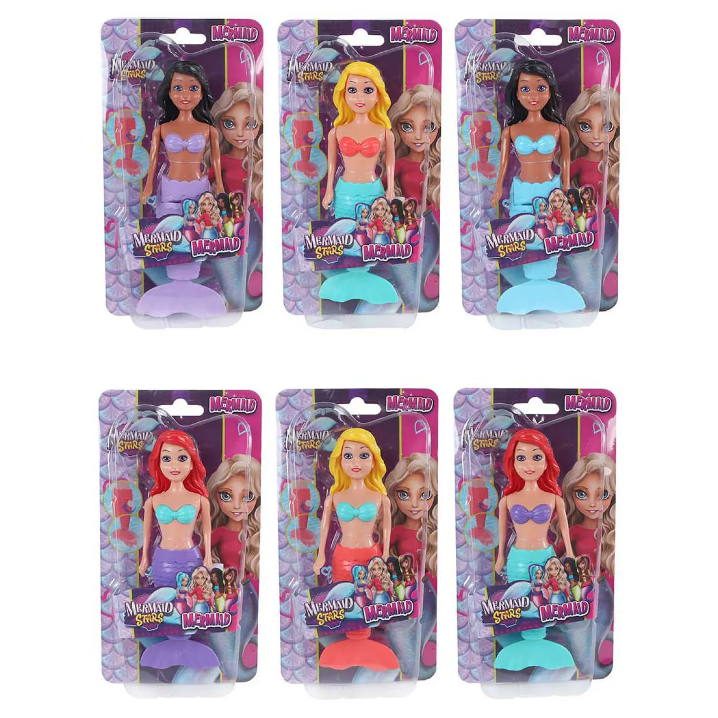 Mermaid Stars Zeemeermin - 18,5cm