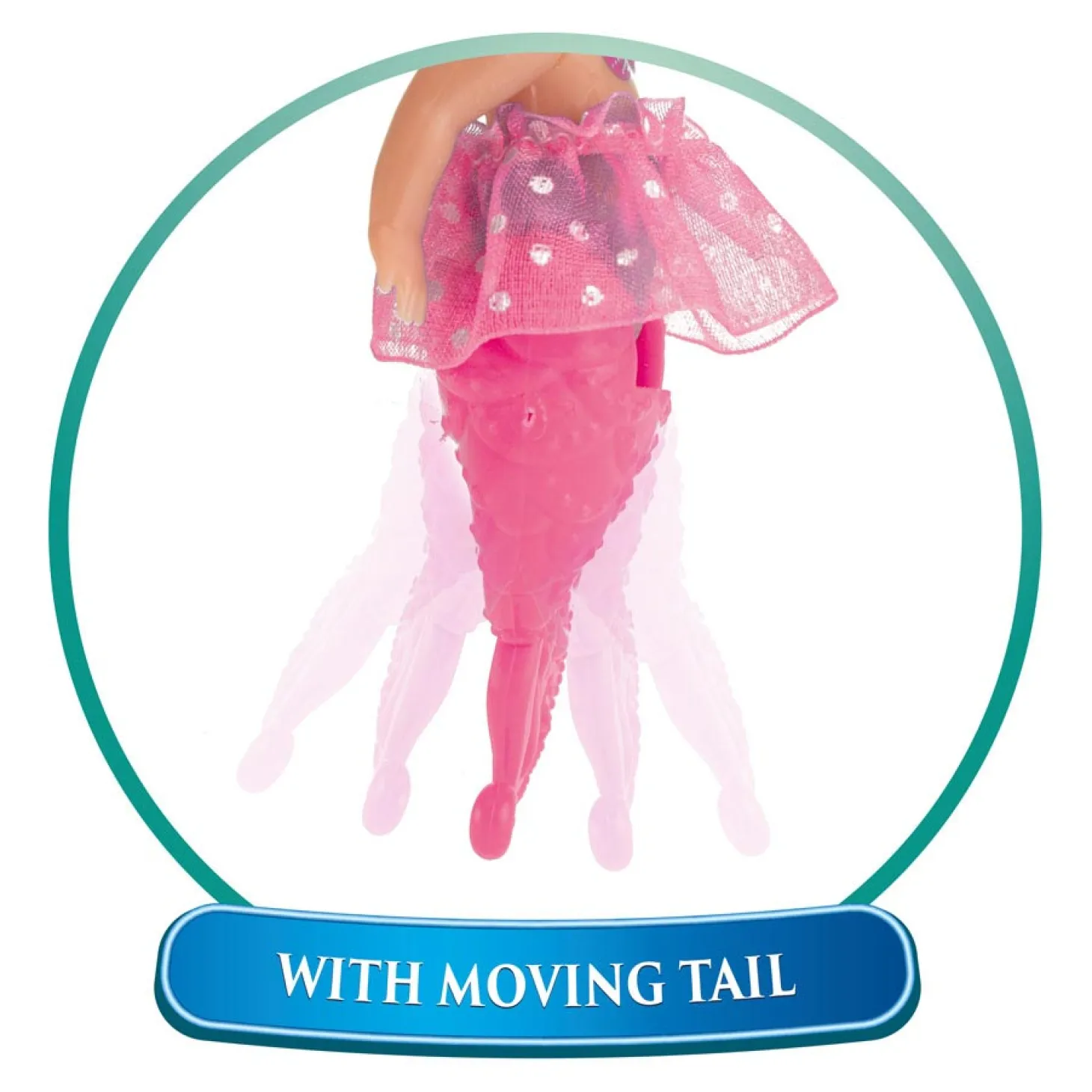 Mermaids Zeemeerminpop met Accessoires, 12cm