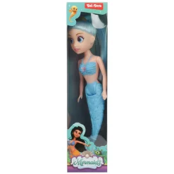 Mermaids Zeemeerminpop met Buigbare Staart, 18cm