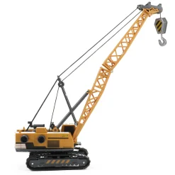 METAL Bouwvoertuig -kraanwagen mt rupsbanden 1:55