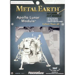 Metal Earth Apollo Lunar Module Zilver Editie