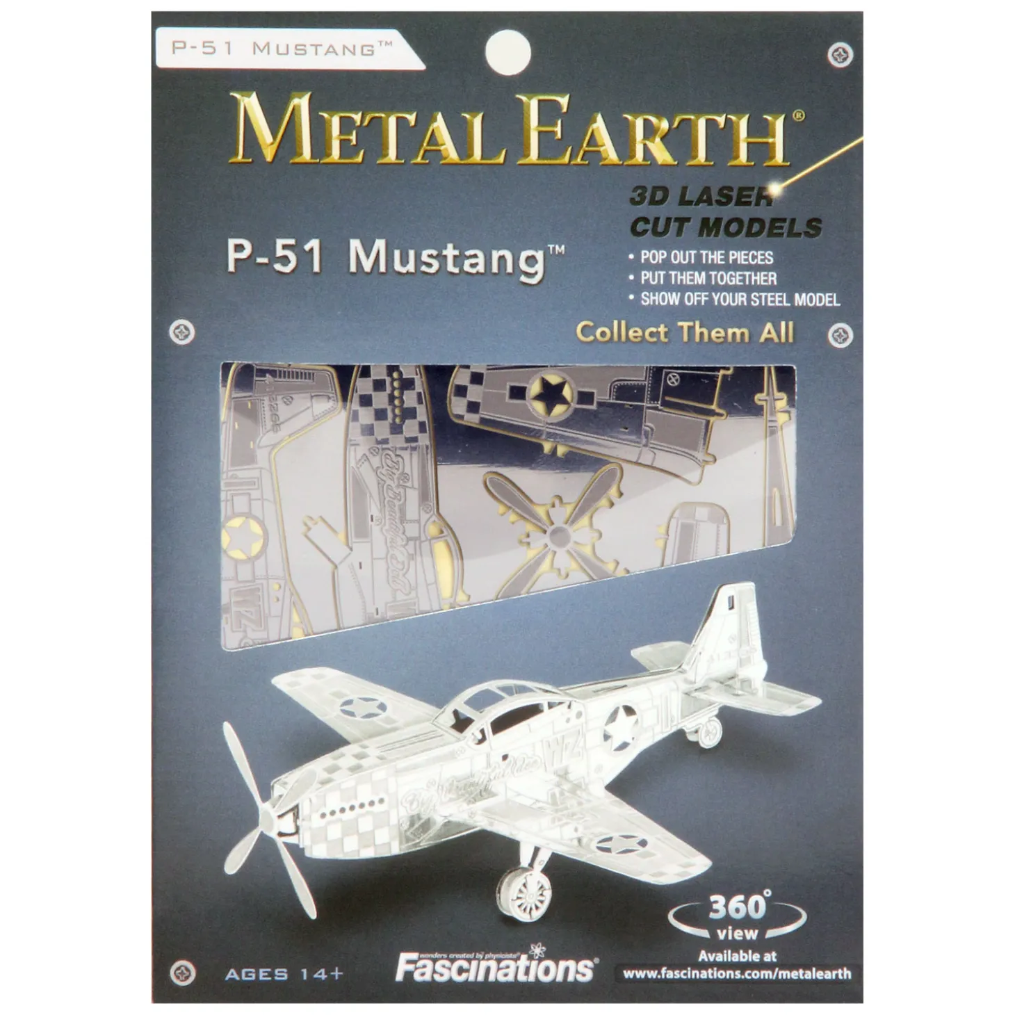 Metal Earth Mustang P-51