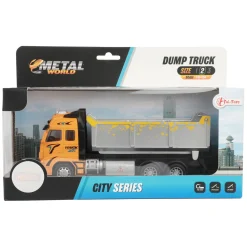 Metal Pull-back Kiepwagen 1:38