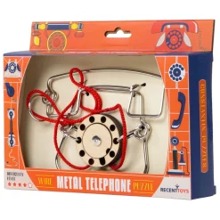 Metal Telephone Breinpuzzel