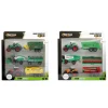Metal Tractor met Aanhanger, 6dlg.