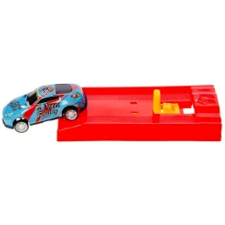 Metalen Auto met Afschiet Racebaan