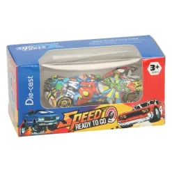 Metalen Auto met Print