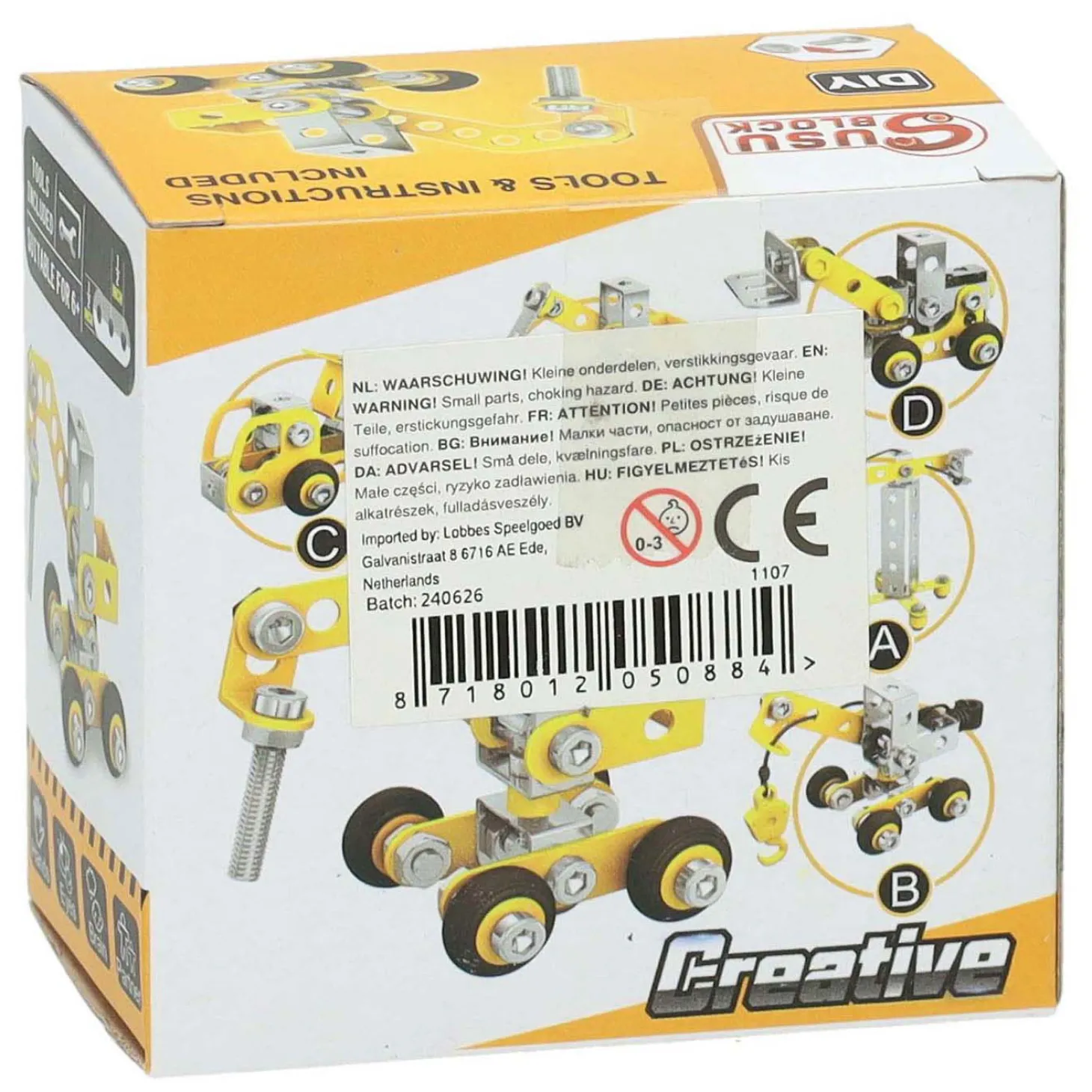 Metalen Bouwpakket Constructie Voertuig