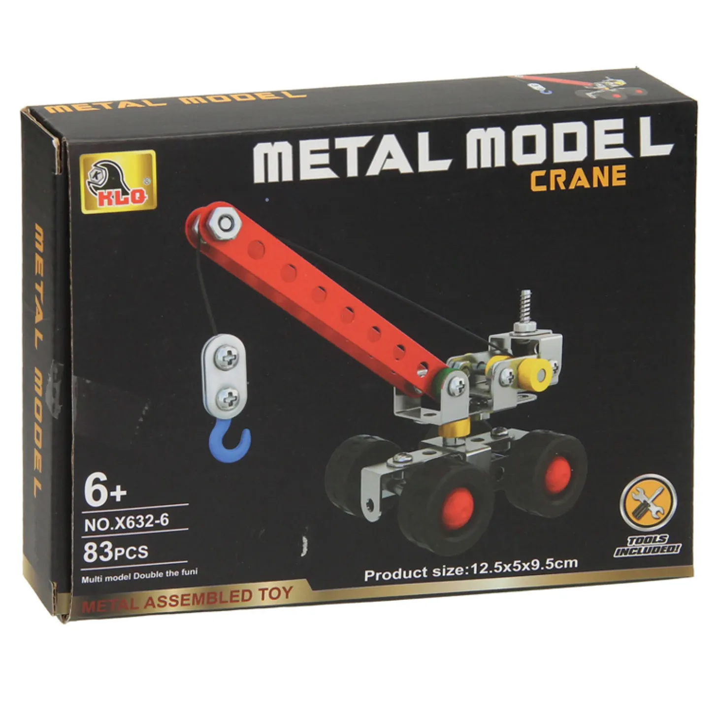 Metalen Bouwpakket Kraan, 83dlg