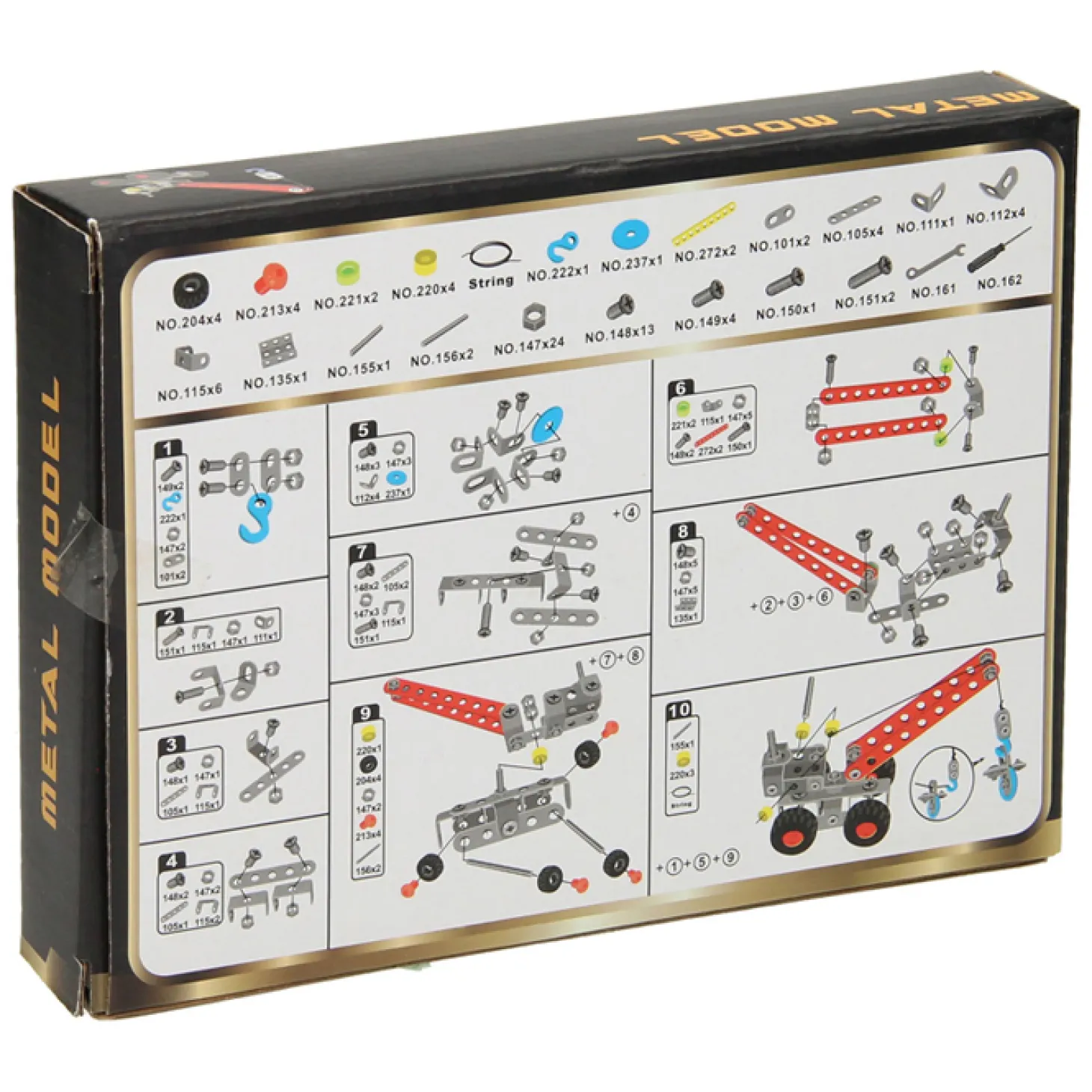 Metalen Bouwpakket Kraan, 83dlg