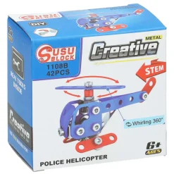 Metalen Bouwpakket Politie Voertuig