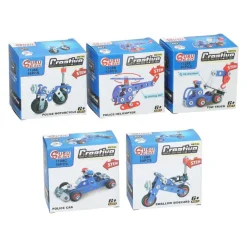 Metalen Bouwpakket Politie Voertuig