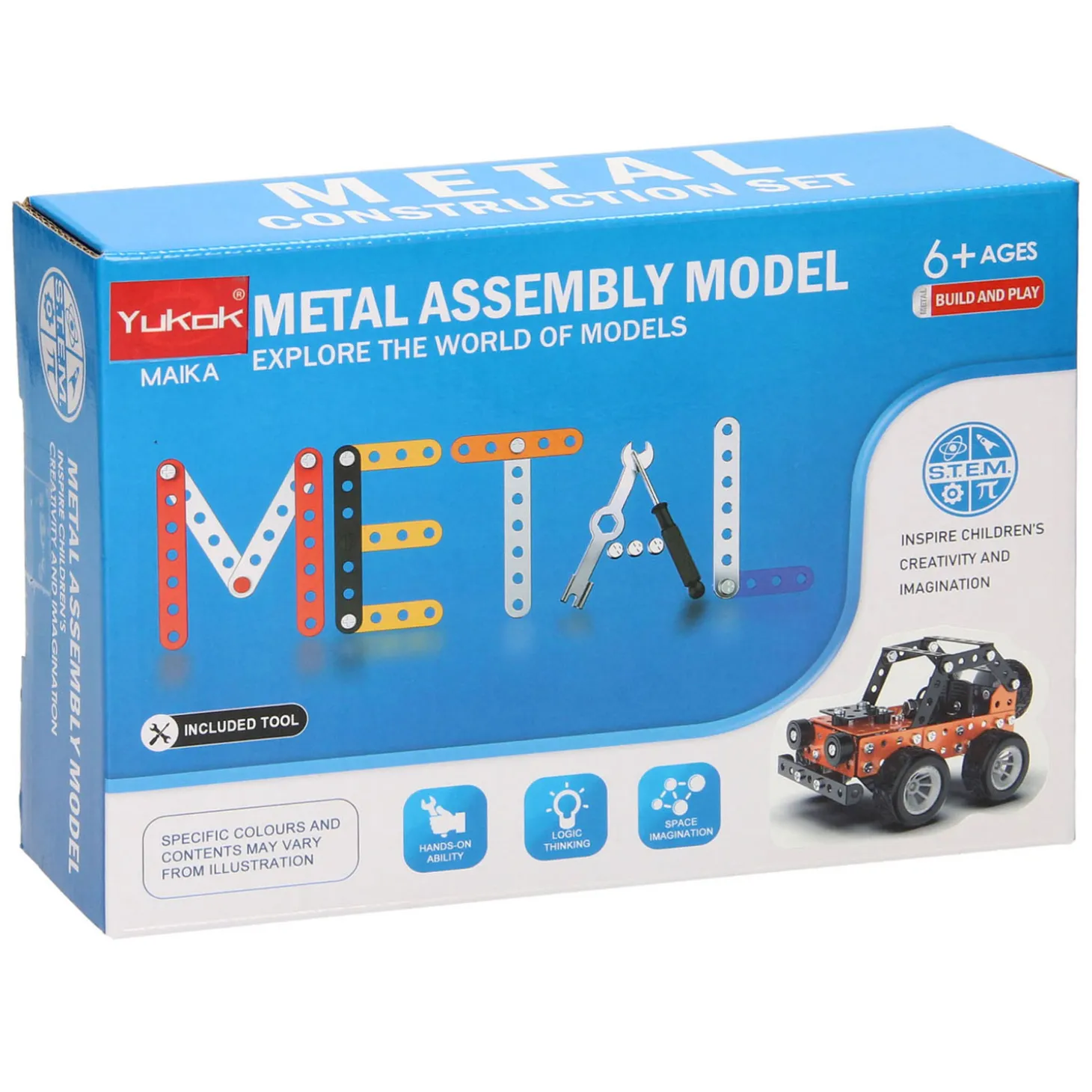 Metalen Bouwpakket Terreinbuggy, 164dlg.