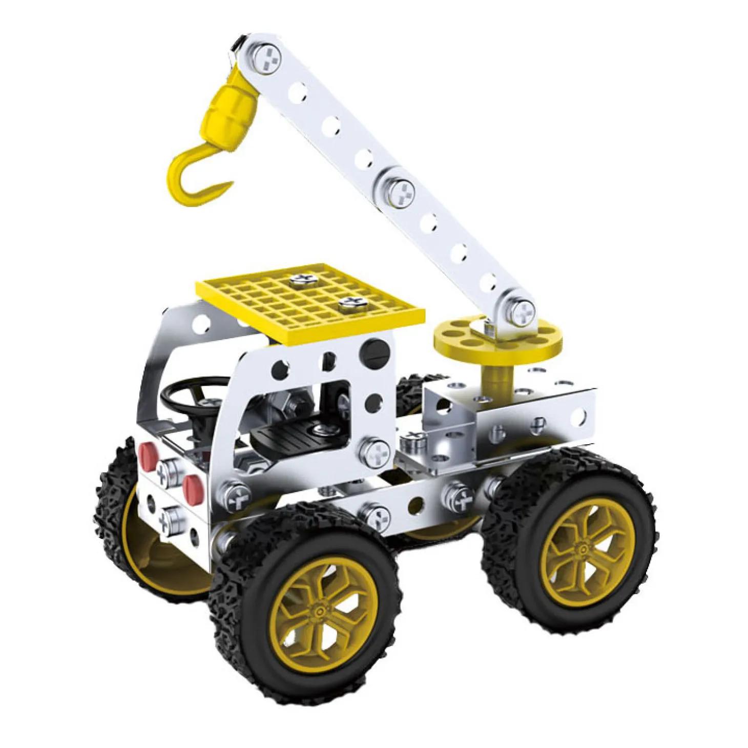 Metalen Bouwpakket Truck met Haakarm, 111dlg.