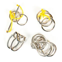 Metalen Breinpuzzels Expert, 4st.