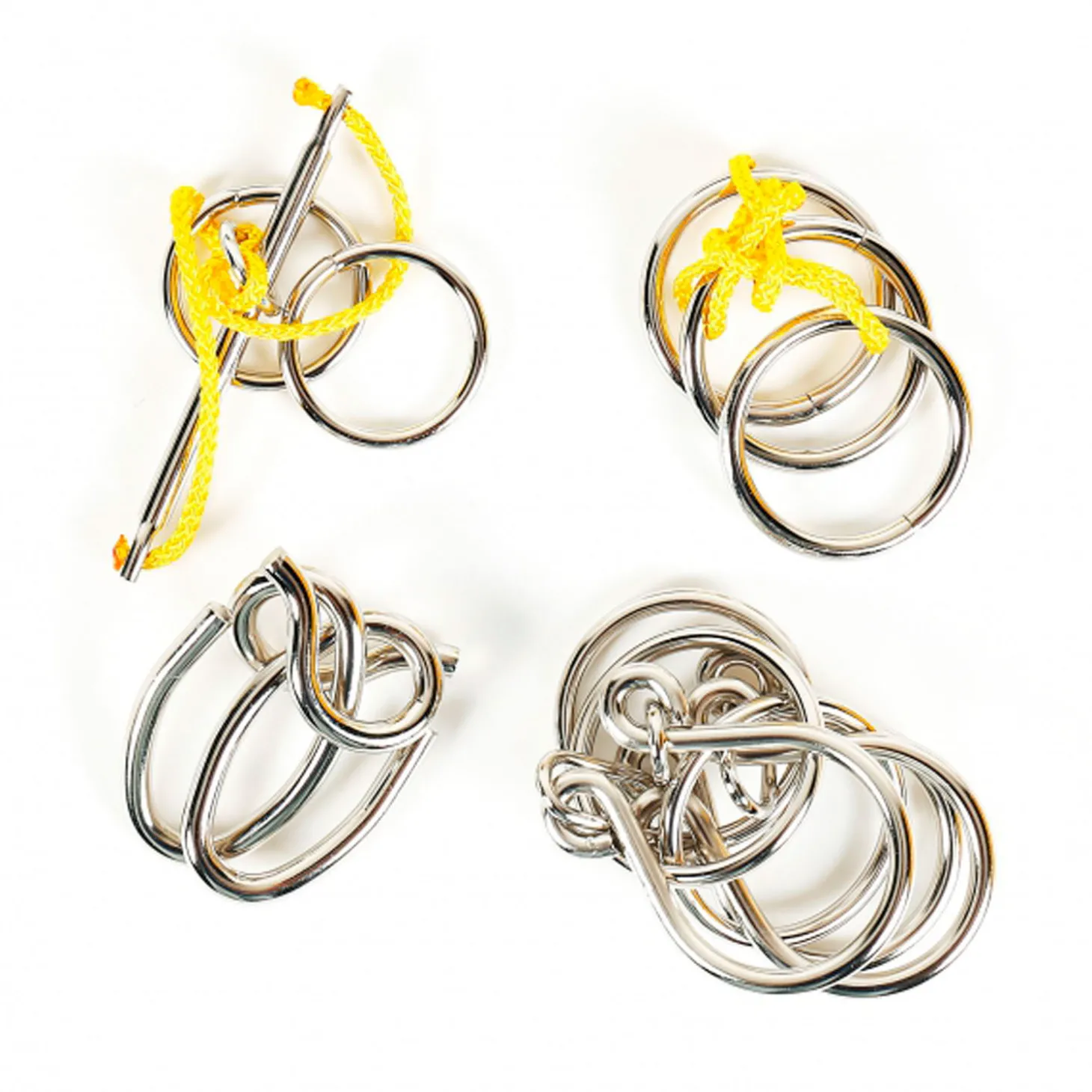 Metalen Breinpuzzels Expert, 4st.