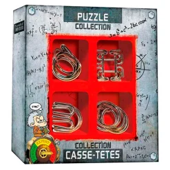 Metalen Breinpuzzels Extreme, 4st.