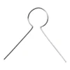 Metalen hanger - Verzilverd, 50st.