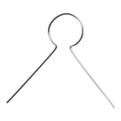 Metalen hanger - Verzilverd, 50st.