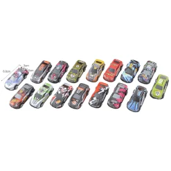 Metalen Raceauto Free Wheel