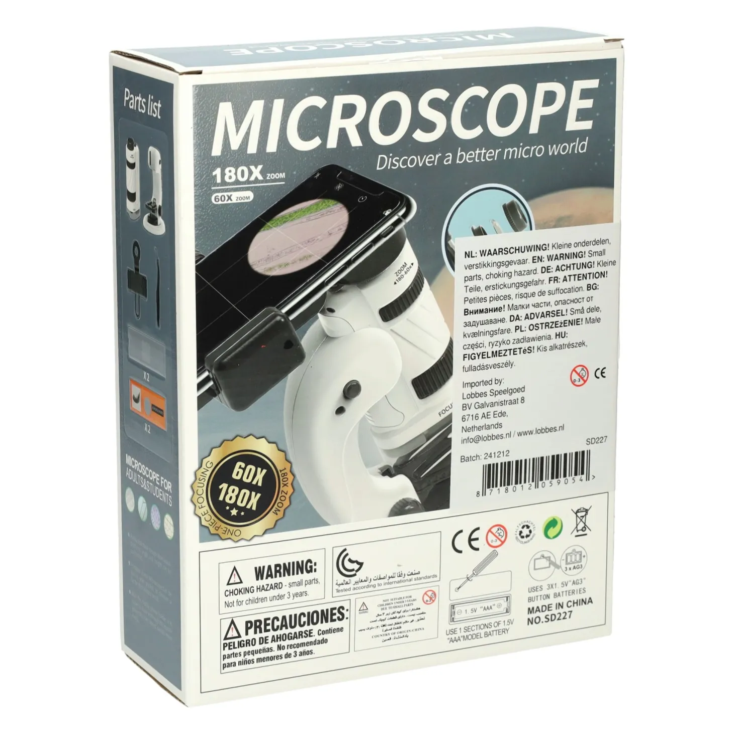 Microscoop Set Groen