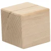 Mijlpaal Blok Hout, 5,6cm