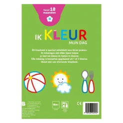 Mijn Allereerste Kleurboek - Ik kleur Mijn Dag 18m+