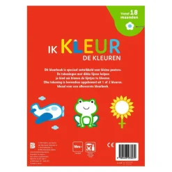 Mijn Allereerste Kleurboek - Ik kleur De Kleuren 18m+