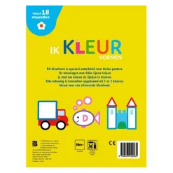 Mijn Allereerste Kleurboek - Ik kleur Vormen 18m+