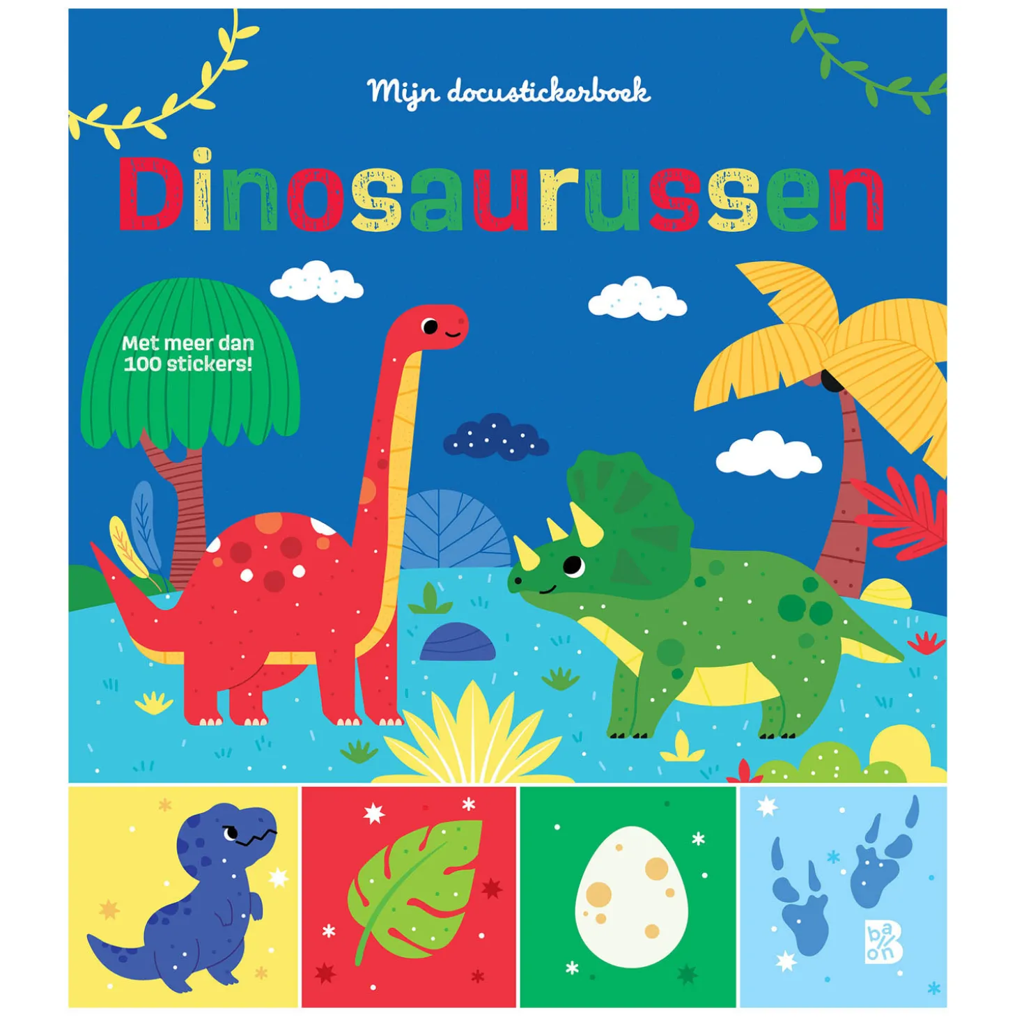 Mijn Docustickerboek - Dinosaurussen