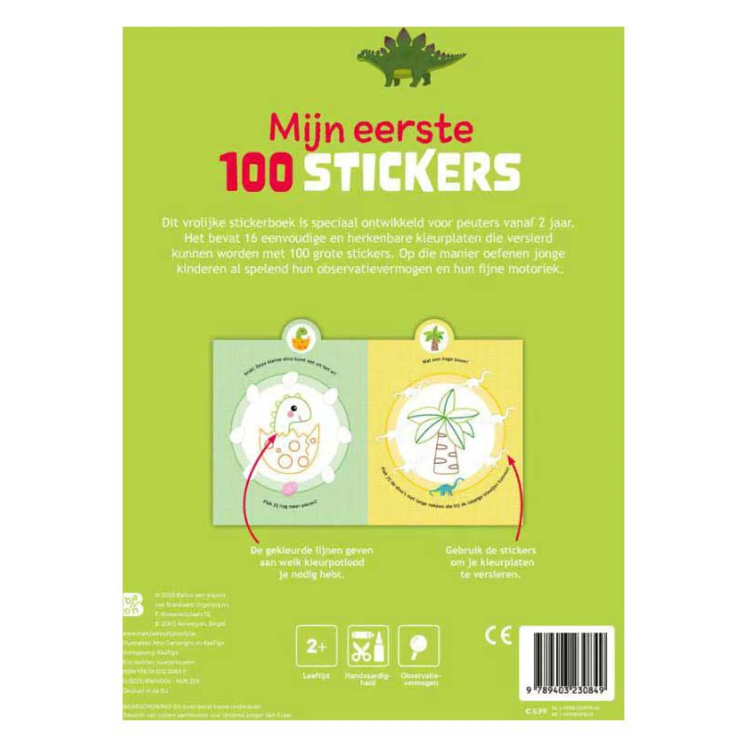 Mijn eerste 100 Stickers - Dino's