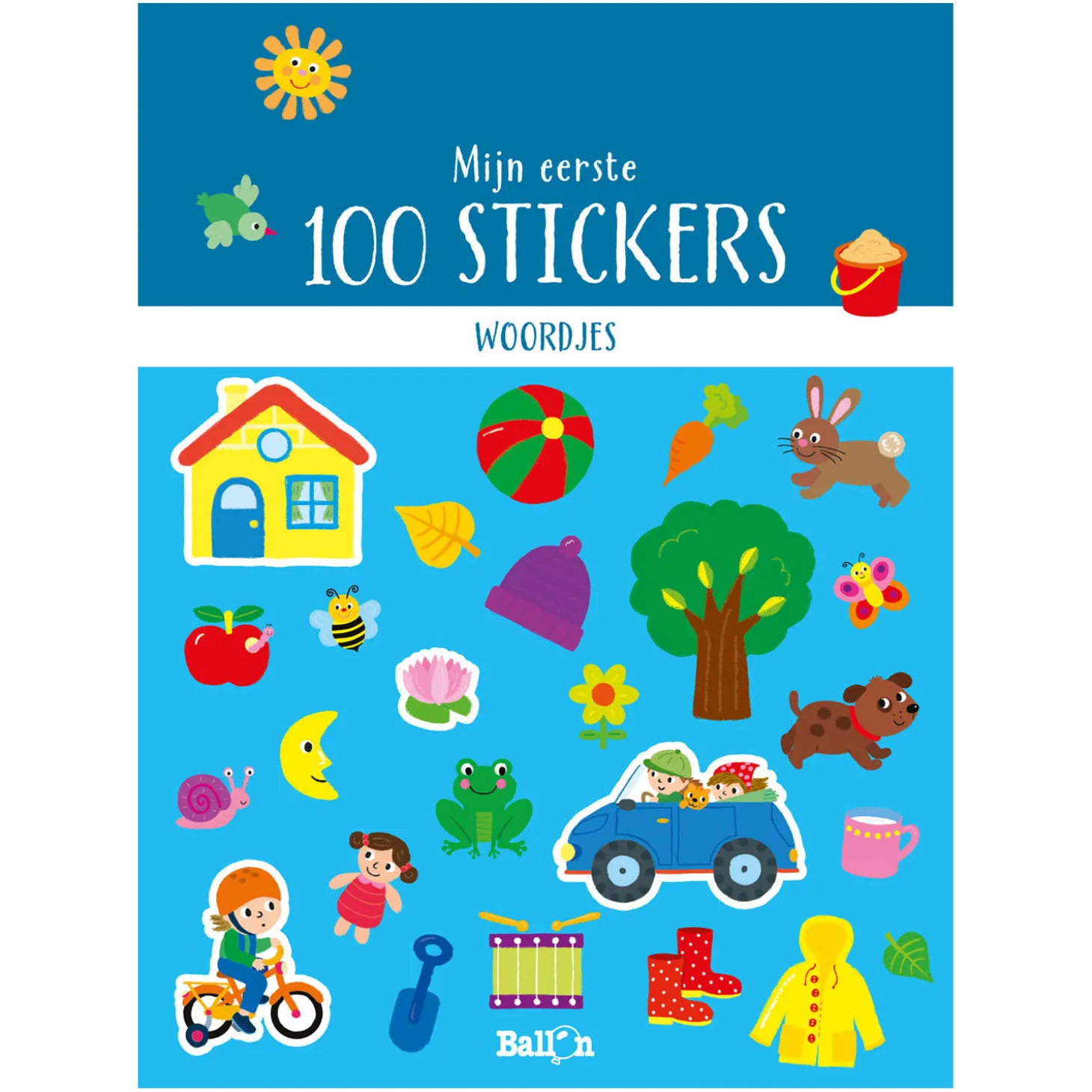 Mijn Eerste 100 Stickers - Woordjes