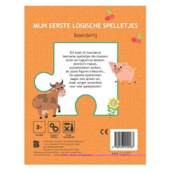 Mijn eerste logische spelletjes 3+ - Boerderij