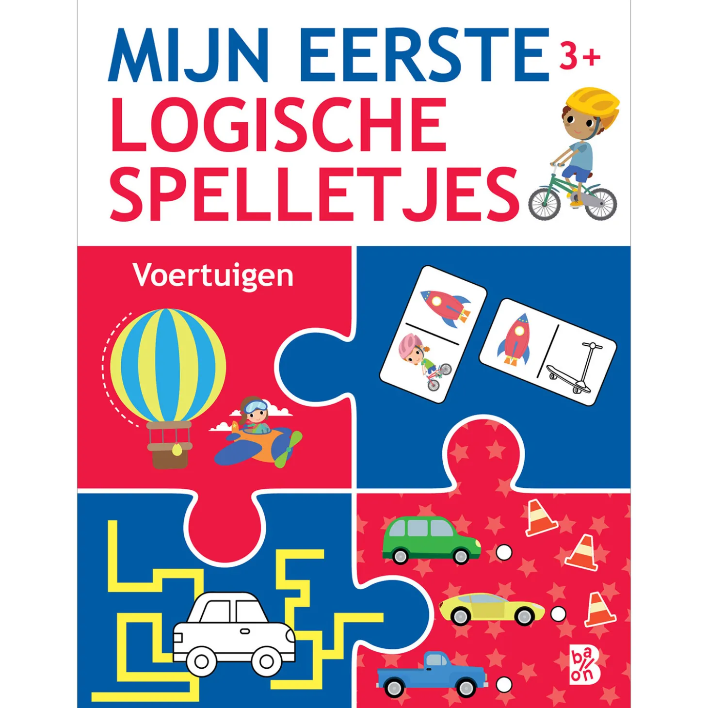 Mijn eerste logische spelletjes - Voertuigen 3+