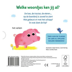 Mijn Eerste Woordjes Kartonboek - Op De Boerderij (1-3 j.)