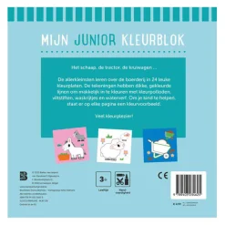 Mijn Junior Kleurblok - De Boerderij 3+