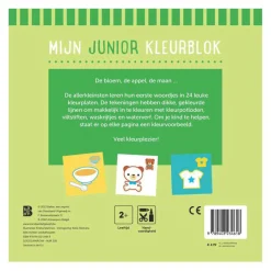 Mijn Junior Kleurblok - Mijn Eerste Woordjes 2+