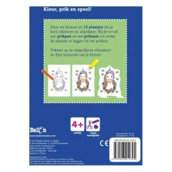 Mijn Kleur en Prikblok - Eenhoorns