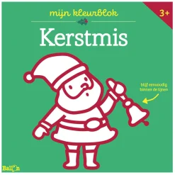 Mijn Kleurblok Kerstmis met Dikke Lijnen