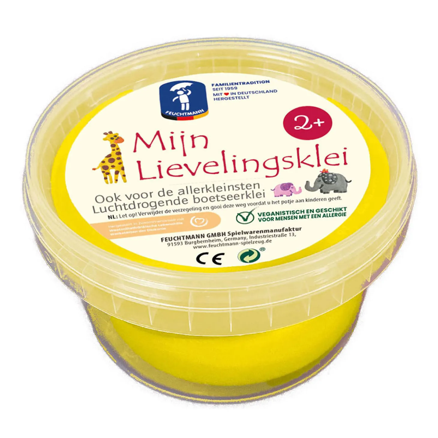 Mijn Lievelingsklei - geel, 500gr.