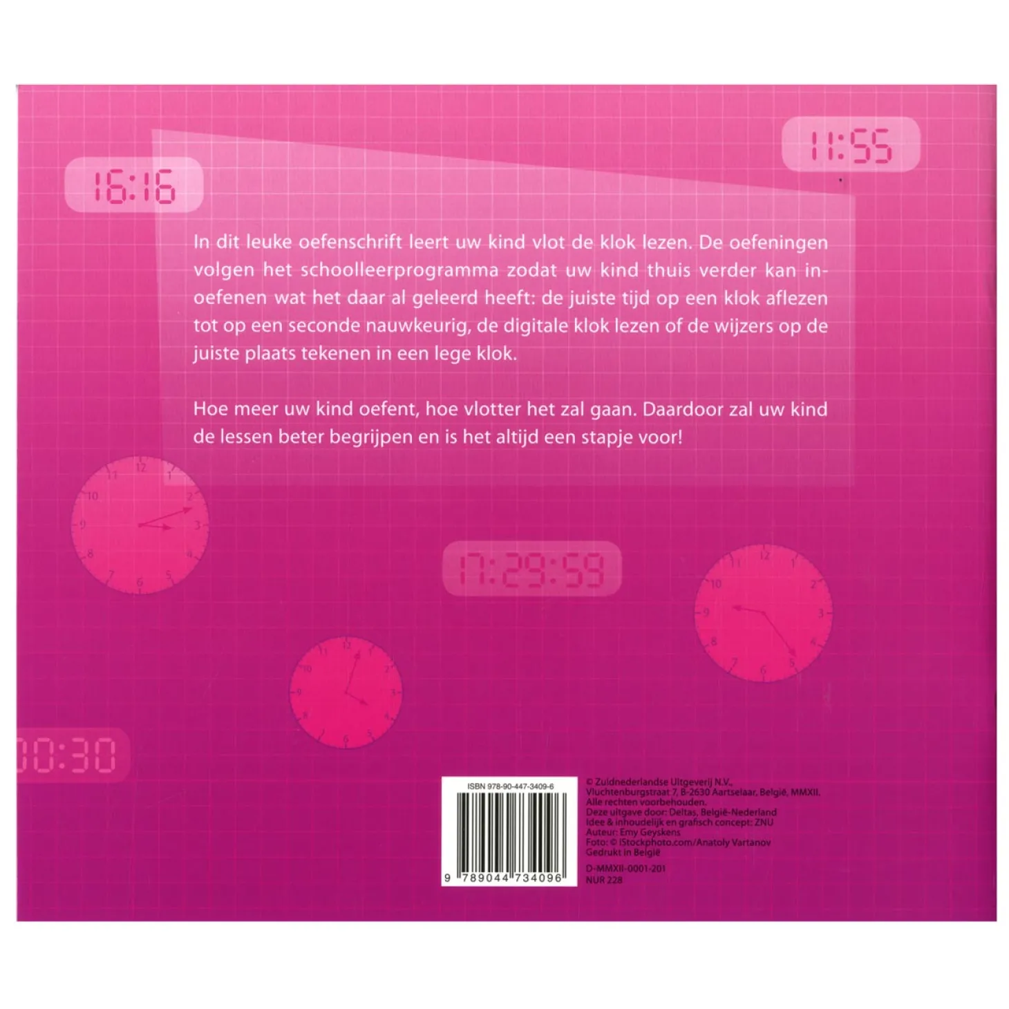 Mijn oefenschrift De Klok 9-11 jaar