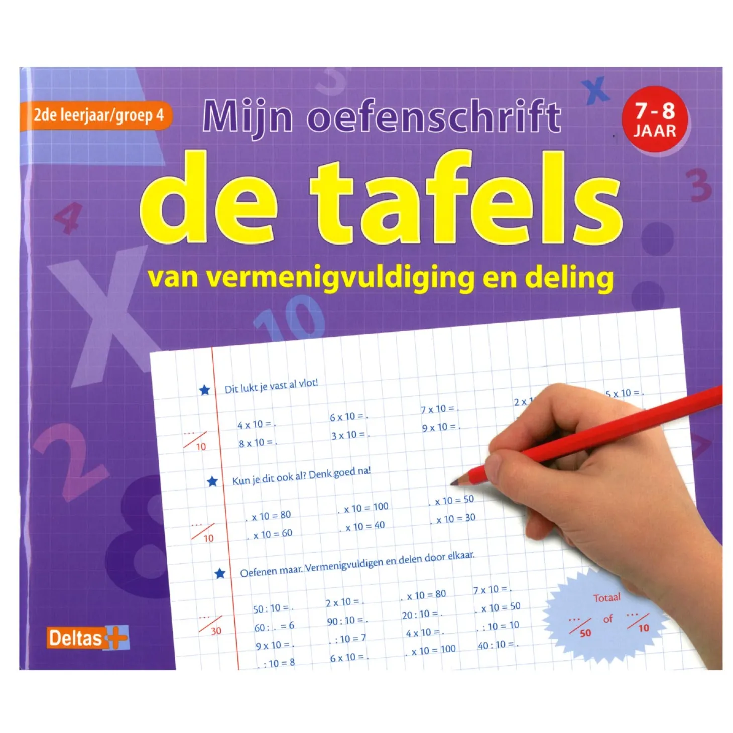 Mijn oefenschrift de Tafels 7-8 jaar