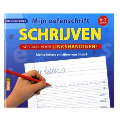 Mijn oefenschrift Schrijven (voor linkshandigen)