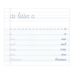 Mijn oefenschrift Schrijven (voor linkshandigen)