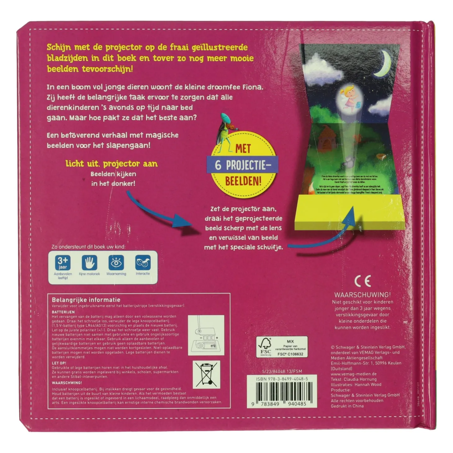 Mijn Projectorboek Fiona en het Slaapzand