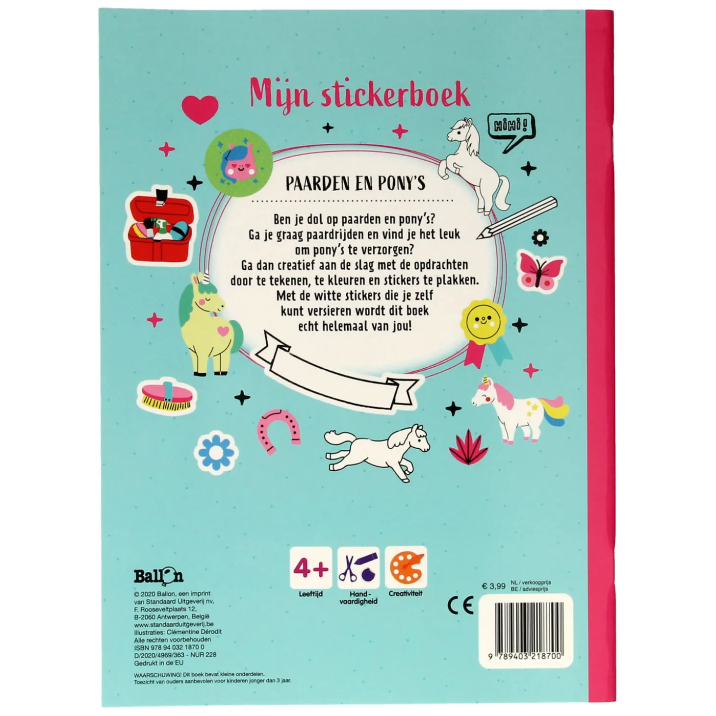 Mijn Sticker- en Activiteitenboek - Paarden en Pony's
