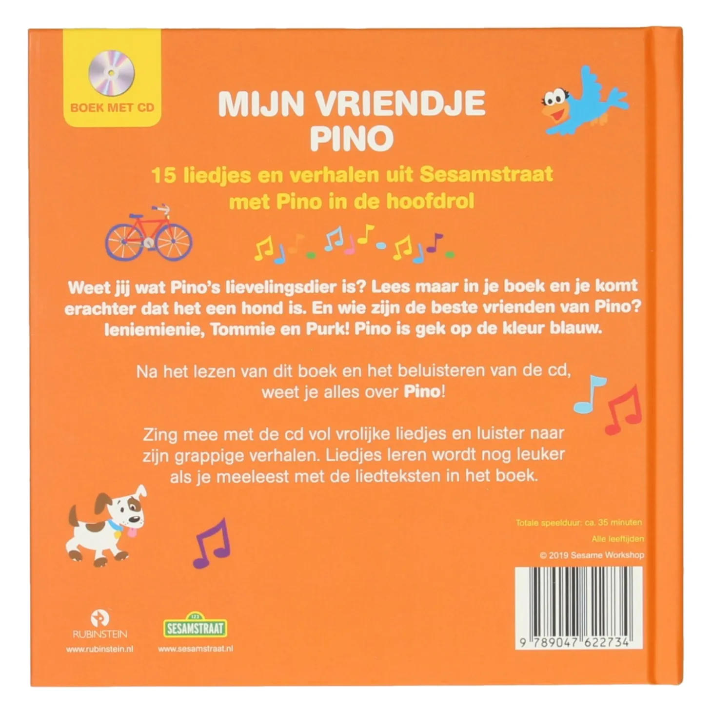 Mijn Vriendje Pino - Boek en CD